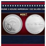 Dune 2 House Imperium 1 oz Silver Coin Round
