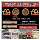 Lincoln Wheat Cent 1c Mixed Roll Orig Brandt McDon