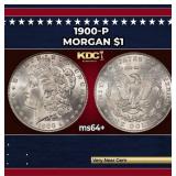 1900-p Morgan Dollar $1 Grades ms64+