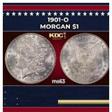 1901-o Morgan Dollar $1 Grades ms63