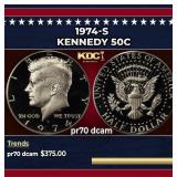 1974-s Proof Kennedy Half Dollar 50c pr70 dcam SEG