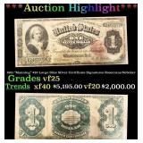 1891 $20 Large Silze Silver Certificate "Manning"