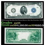 1914 $5 Large Size Blue Seal Federal Reserve Note