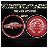 1961 Chevrolet Impala SS 409 Colorized Style - 1 o