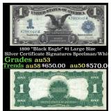 1899 $1 large size Silver Certificate "Black Eagle