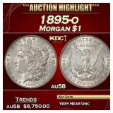 1895-o Morgan Dollar $1 au58 SEGS