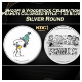 Snoopy & Woodstock Celebration Peanuts Colorized S