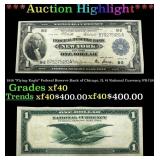 1918 $1 National Currency "Flying Eagle" Federal R