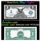 1899 $1 large size Silver Certificate "Black Eagle