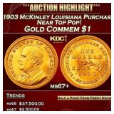 1903 McKinley Louisiana Purchase Gold Commem Dolla