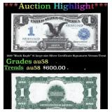 1899 $1 large size Silver Certificate "Black Eagle