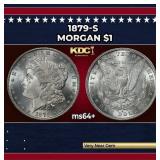 1879-s Morgan Dollar $1 Grades ms64+
