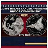 2018-s Breast Cancer Awareness Proof Modern Commem