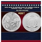 2023 Niue $2 Spider-Man vs Green Goblin Marvel Coi