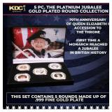 5 Coin Queen Elizabeth II - The Platnium Jubalee -