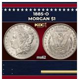 1885-o Morgan Dollar $1 Grades ms62