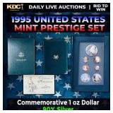 1995 United States Mint Prestige Proof Set With Bo