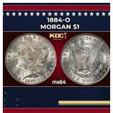 1884-o Morgan Dollar $1 Grades ms64
