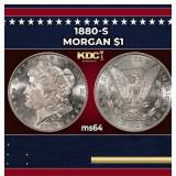 1880-s Morgan Dollar $1 Grades ms64