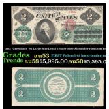 1862 $2 Large Size Legal Tender Note "Greenback" A