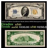 1934A $10 Silver Certificate North Africa WWII Eme
