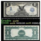1899 $1 large size Silver Certificate "Black Eagle
