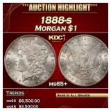 1888-s Morgan Dollar $1 ms65+ SEGS