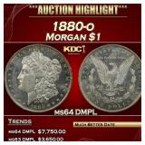 1880-o Morgan Dollar $1 ms64 DMPL SEGS