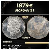 1879-s Morgan Dollar $1 ms66+ SEGS
