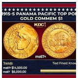 1915-s Panama Pacific Gold Commem Dollar TOP POP!