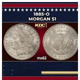 1885-o Morgan Dollar $1 Grades ms62