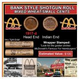 Lincoln Wheat Cent 1c Mixed Roll Orig Brandt McDon
