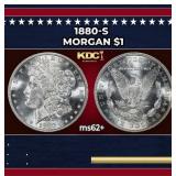 1880-s Morgan Dollar $1 Grades ms62+