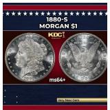 1880-s Morgan Dollar $1 Grades ms64+