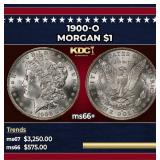 1900-o Morgan Dollar $1 ms66+ SEGS