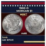 1900-o Morgan Dollar $1 Grades ms66