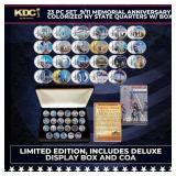 23 Pc Set  9/11 Memorial Anniversary Colorized NY
