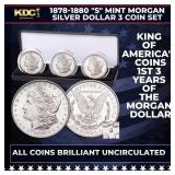 1881-p Morgan Dollar $1 Grades ms64