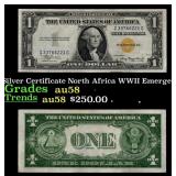1935A $1 Silver Certificate North Africa WWII Emer