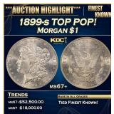 1899-s Morgan Dollar TOP POP! $1 ms67+ SEGS