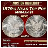 1879-o Morgan Dollar Near Top Pop $1 ms65+ SEGS