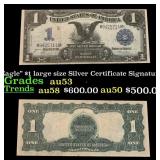 1899 $1 large size Silver Certificate "Black Eagle