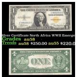 1935A $1 Silver Certificate North Africa WWII Emer