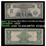 1899 $2 Large Size Silver Certificate "Mini-Portho