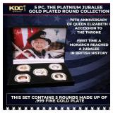 5 Coin Queen Elizabeth II - The Platnium Jubalee -