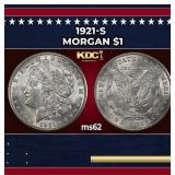 1921-s Morgan Dollar $1 Grades ms62