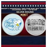 Snoopy & Woodstock "Welcome Baby Boy" Peanuts Colo