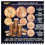 1959-2022 "The ULTIMATE LINCOLN CENT COLLECTION" 1