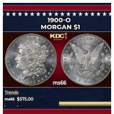 1900-o Morgan Dollar $1 Grades ms66