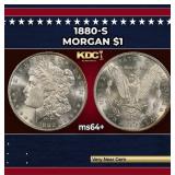 1880-s Morgan Dollar $1 Grades ms64+